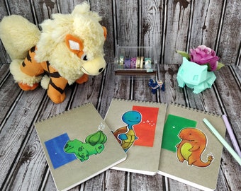 Poke Starter Ring Bound Book - Blank 5x7 Inches