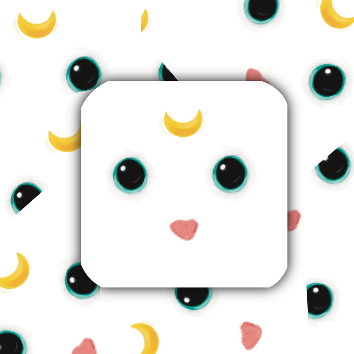 Artemis Sticker- Void Cat - Melm - Matte Stickers - 3 Inches - Etsy