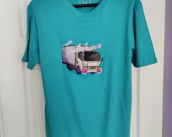 Truck-kun T-shirt - Adult T-shirt - 100% cotton