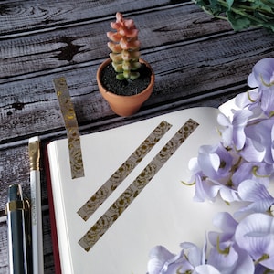 Nastro adesivo Washi floreale per diari o pianificatori