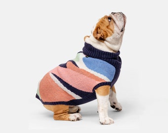 Hotdog Maude Navy Dog Jumper