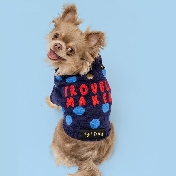 Hotdog Troublemaker Dog Jumper