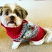 Dog Christmas Fairisle Jumper 