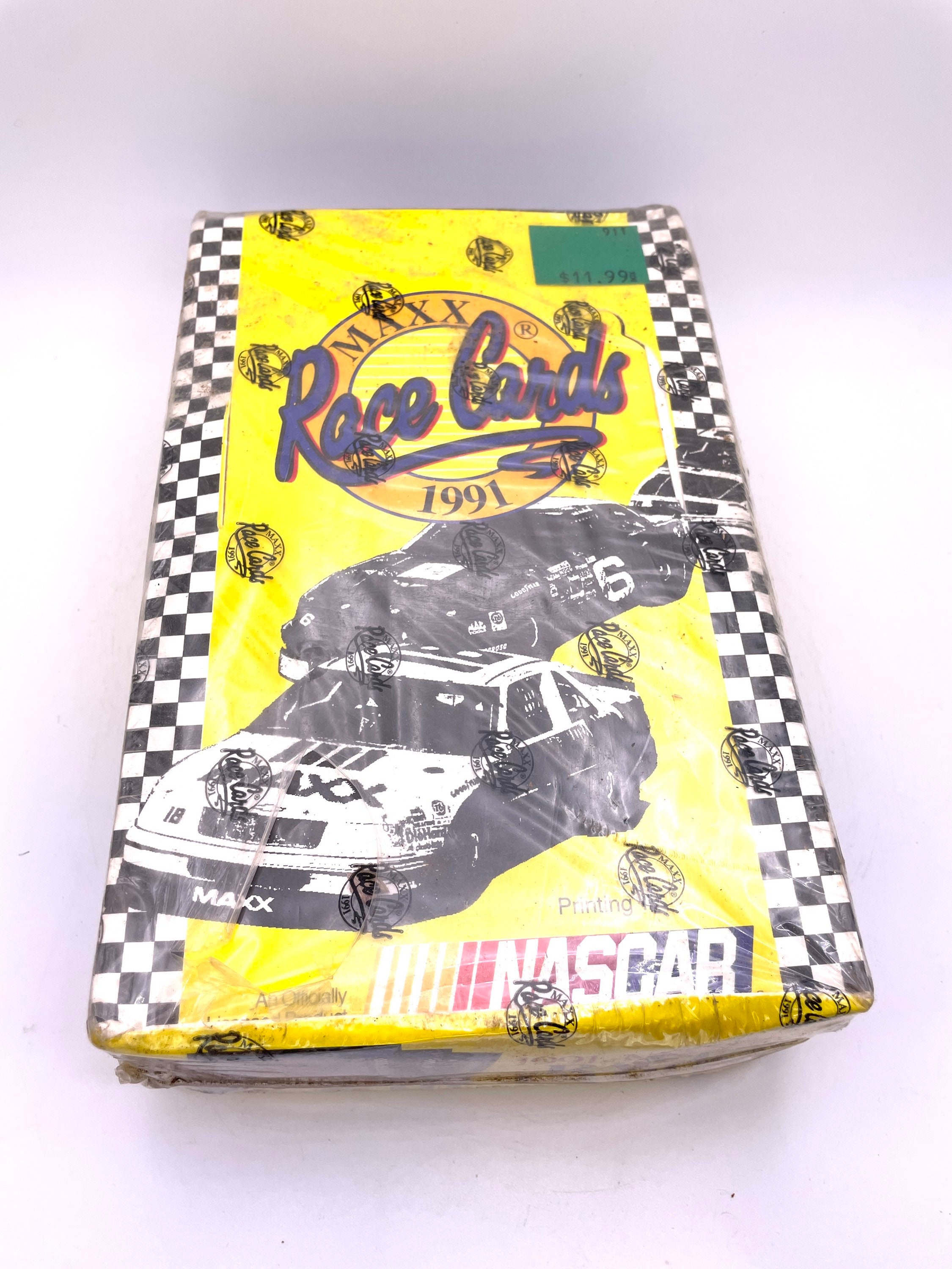 Vintage NOS 1991 Maxx NASCAR Race Card Factory Sealed Hobby - Etsy Vintage nos 1991 maxx nascar race card factory sealed hobby - etsy