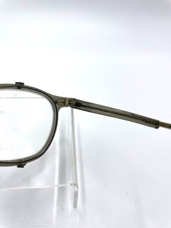 Vintage Grey Foldable Willson Safety Glasses with… - image 7