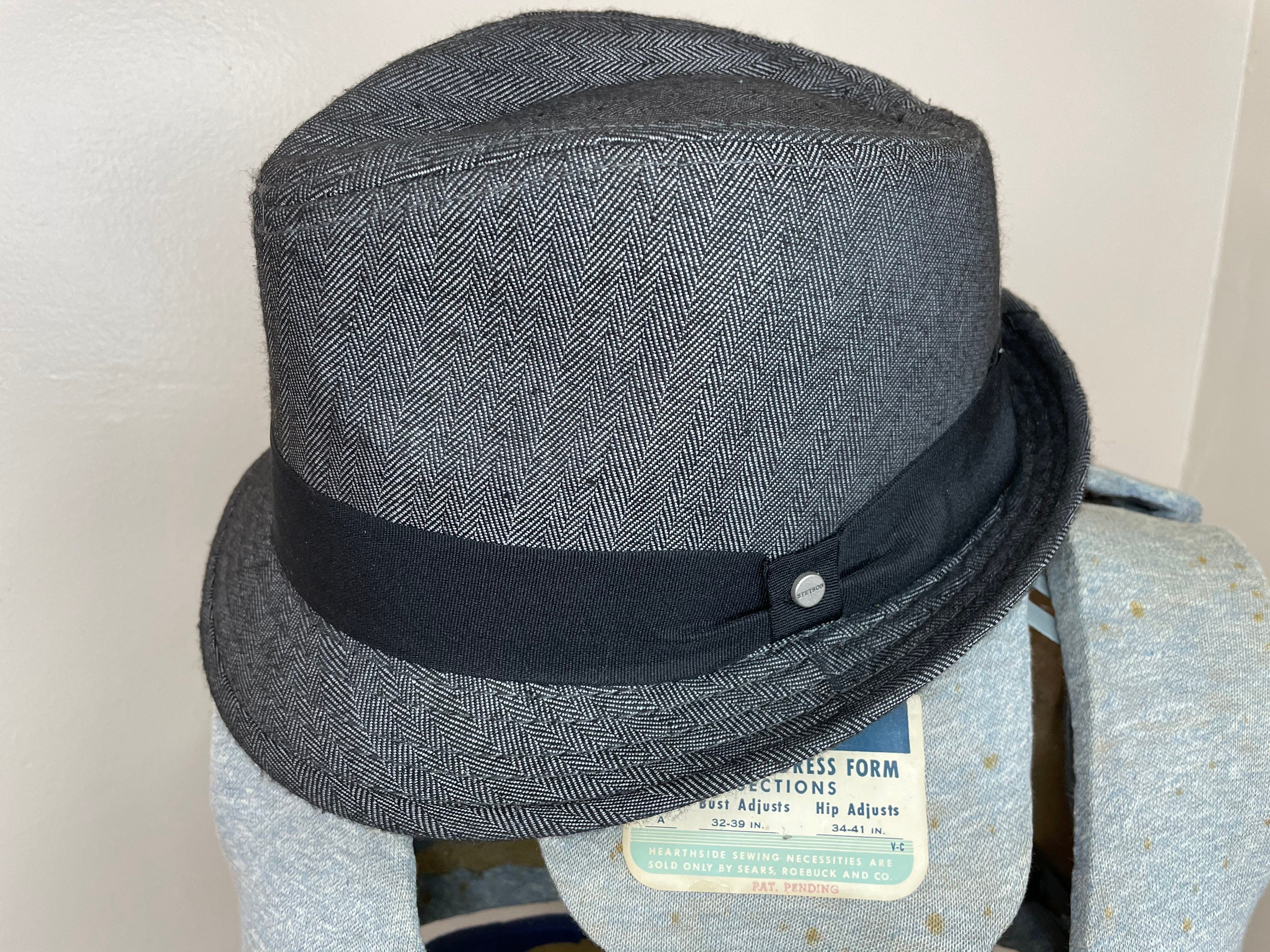 Vintage All American Stetson Fedora Hat 