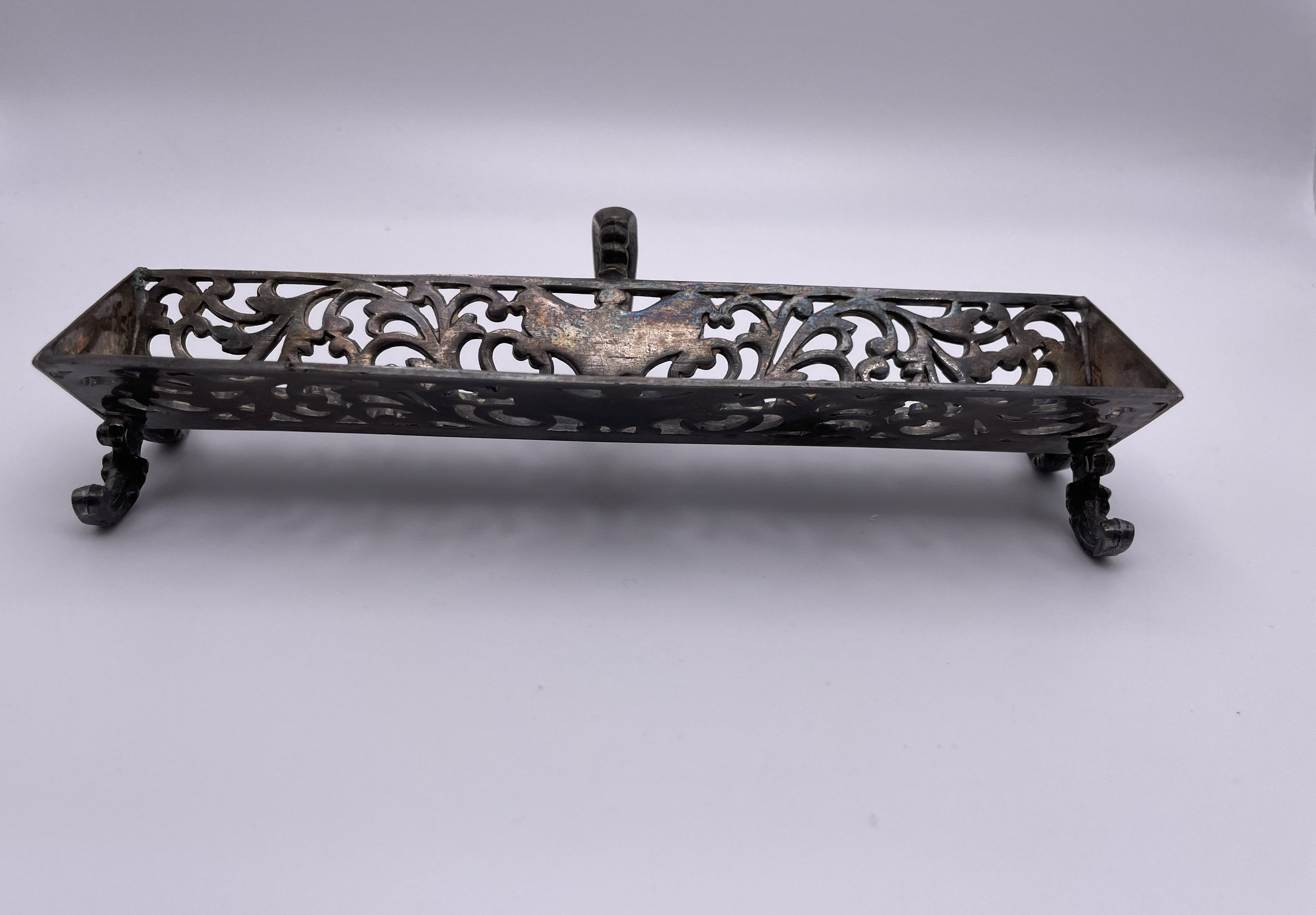 Vintage Silver Ornate Sugar Cube Holder or Repurposed Etsy