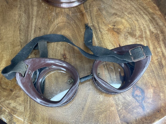 Vintage Willson Welding Safety Goggles/Glasses - image 4