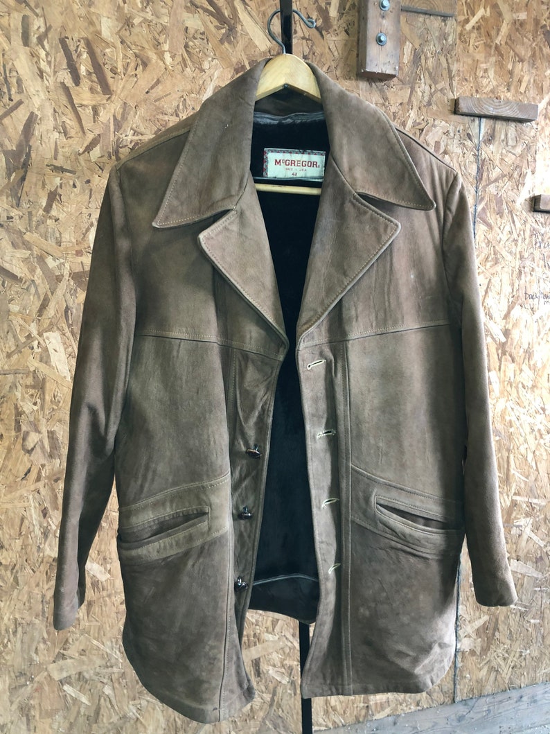 mcgregor suede jacket