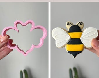 Bee Cookie Cutter, Bamble Bee, Honey Bee Cutter, Fondant Cutters, Polymer Clay Cutters