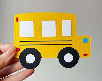 School Bus Gift Card Holder, Teacher Appreciation Gift