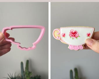 Tea Cup Cookie Cutter, Tea Party Theme