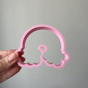 Rainbow and Clouds Cookie Cutter, Baby Shower Theme