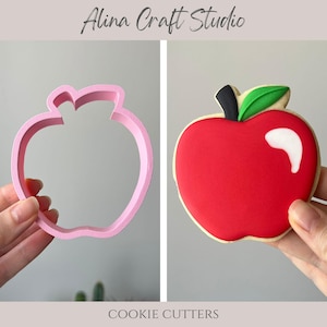 Apple Cookie Cutter, School Theme