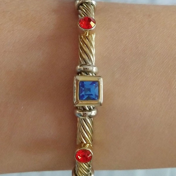 farfetch cable tie bracelet