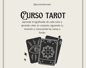 APRENDE A LEER TAROT | lectura tarot | curso tarot | bruja | magia | vidente | leer futuro | pdf