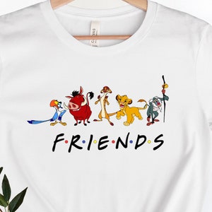 Lion King Friends Shirt, Cute Lion King Shirt, Family Vacation Shirt, Friends Gifts, Disney Shirt, Lion King Friends tee, Simba&#39;s Shirt