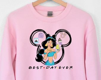 Jasmine Aladdin Color Unisex Hoodie Sweatshirt Disney Squad Goals Vacation Beauty and the Beast Matching Group Etsy Ireland