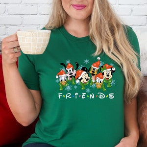 Disney Friends Christmas Shirt, Mickey and Friends Christmas Shirt, Christmas Lights Shirt, Christmas Gifts, Disneyland Christmas Shir