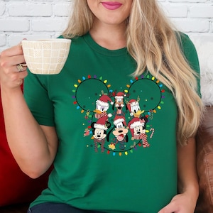 Disney Christmas Mickey and Friends Shirt, Disney Characters Christmas Shirt, Disney Christmas Shirts, Christmas Crew Shirt,