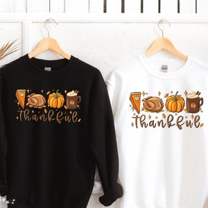 Thankful SweatShirt, Thanksgiving Hoodie ,Happy Thanksgiving Shirt, Thanksgiving Fall Women Shirt,Gift For Thanksgiving ,Friendsgiving Shirt