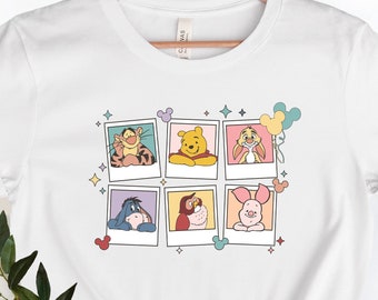 Winnie The Pooh Kids T-shirt: Cartoon Bear, Piglet, Eeyore, Tigger