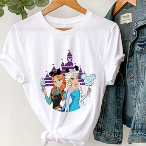 Disney Princess Elsa T-Shirt, Frozen Elsa Anna Shirt, Frozen Top, Disney Princess Elsa Shirt, Frozen Magic kingdom shirt, Disney Trip shirt