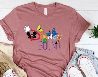 Disney Bound Shirts, Disney Bounding, Disney Vacation Shirt, Disneyworld Shirts Family, Kids Disney Shirts, Disneyland Shirt, Disney Trip