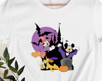 Disney Halloween shirt, Disney shirt, Halloween bijpassende shirts, Halloween shirt, Disney bijpassende shirts, Disney reis shirts, Disneyland Tee