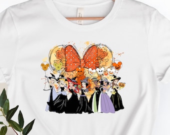 Disney Princess Halloween Castle Shirts, Disneyland Princess Shirts, Disney Princess Shirt, Disney  Princess Halloween Balloon Shirts.