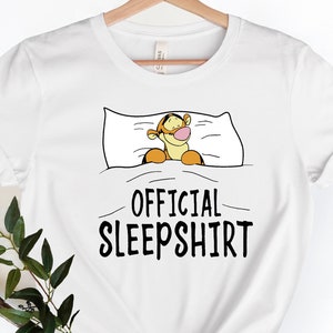 Tigger Official Sleeping Shirt, Tigger Shirts, Winnie The Pooh Shirt, Sleepy Tigger Shirt, Funny Tigger Shirt, Funny Disney Shirt.