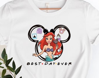 Disney Princess Shirt, Ariel Best Day Ever Shirts, Disney Ariel Shirt, Little Mermaid Shirt, Disneyland Shirt, Magic Kingdom Shirt,