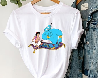 Disney Aladdin Genie T-shirt, Aladdin Genie T-shirt, Disneyland T-shirt, Disney World T-shirt, Aladdin T-shirt, Genie T-shirt,