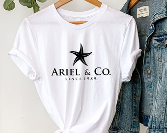 T-shirt Ariel & Co.: T-shirt geïnspireerd op de kleine zeemeermin