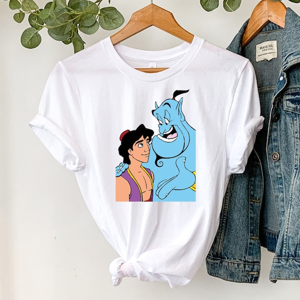 Disney Aladdin Genie T Shirt, Aladdin Genie Shirt, Disneyland Shirt, Disney Worlds Shirt, Aladdin Shirt, Genie Shirt,