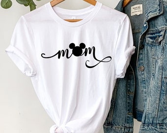 Camisa de mamá de Disney, camisa de viaje de Disney, camisa de Día de la Madre de Disney, regalo para mamá, camiseta de mejor mamá, camisa de mamá de Mickey, camisa de mamá.