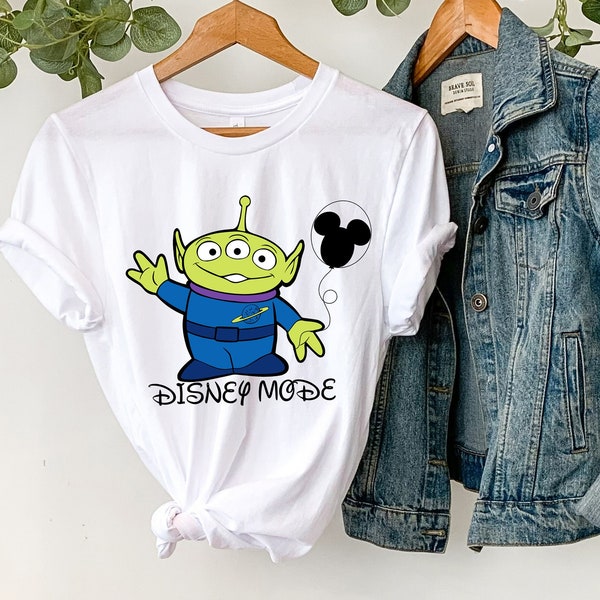Disney Mode Little Green T-Shirt, Little Green Alien Shirt, Disney Family Shirt