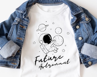 Future Astronaut Kids T-Shirt: Space Career Day Tee
