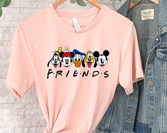 Disney Mickey And Friends Shirt, Disney Family Shirt, Disney Friends Shirt, Disney Group Shirt, Mickey Minnie Donald Pluto Goofy Daisy Shirt