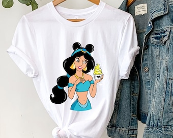 Jasmine T Shirt, Jasmine Princess Shirt, Jasmine and Friends Shirt, Disney Princess Shirt, Disneyland Shirt, Disney Worlds Shirt