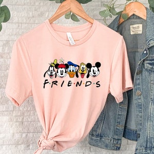 ディズニー ミッキーと仲間のシャツ、ディズニー ファミリー シャツ、ディズニー 仲間のシャツ、ディズニー グループ シャツ、ミッキー、ミニー、ドナルド、プルート、グーフィー、デイジー シャツ