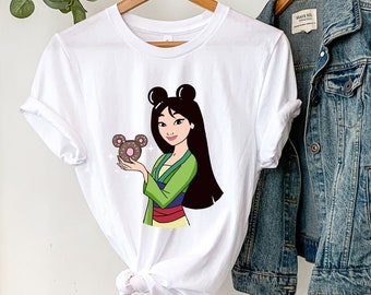 Disney Princess Shirt, Mulan T-Shirt, Mulan Princess Shirt, Disney Vacation Shirt, Disneyland Shirt, Disney Worlds Shirt, Disney Trip Shirt