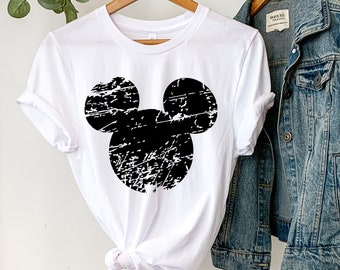 Camisa Mickey vintage, camisa Mickey para mujeres y hombres, camisa Disneyworld familiar, camisa Disney Mickey Mouse, camisa Disneyland, vacaciones disney