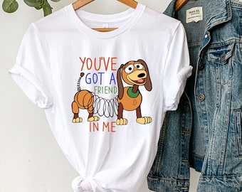 Slinky hondenshirt: T-shirt met Toy Story-personage, Disneyland Trip