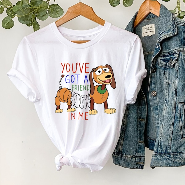 You've Got A Friend In Me Slinky Dog Shirt, Toy Story Character Shirt, Toy Story Shirt, Slinky Toy Shirt, Disneyland Shirt, Slinky Shirt