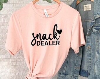 Snackhandlare-tröja, mors dag-tröja, snackhandlare-mamma-tröja, rolig mamma-tröja, present till mamma, rolig mamma-present, mamma-grafik-tröja