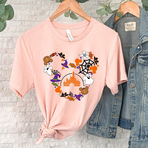 Disney Halloween Shirt, Cute Disney Halloween Shirt, Women Disney Halloween Shirt , Mickeys Not So Scary Halloween, Disney Trick or Treat