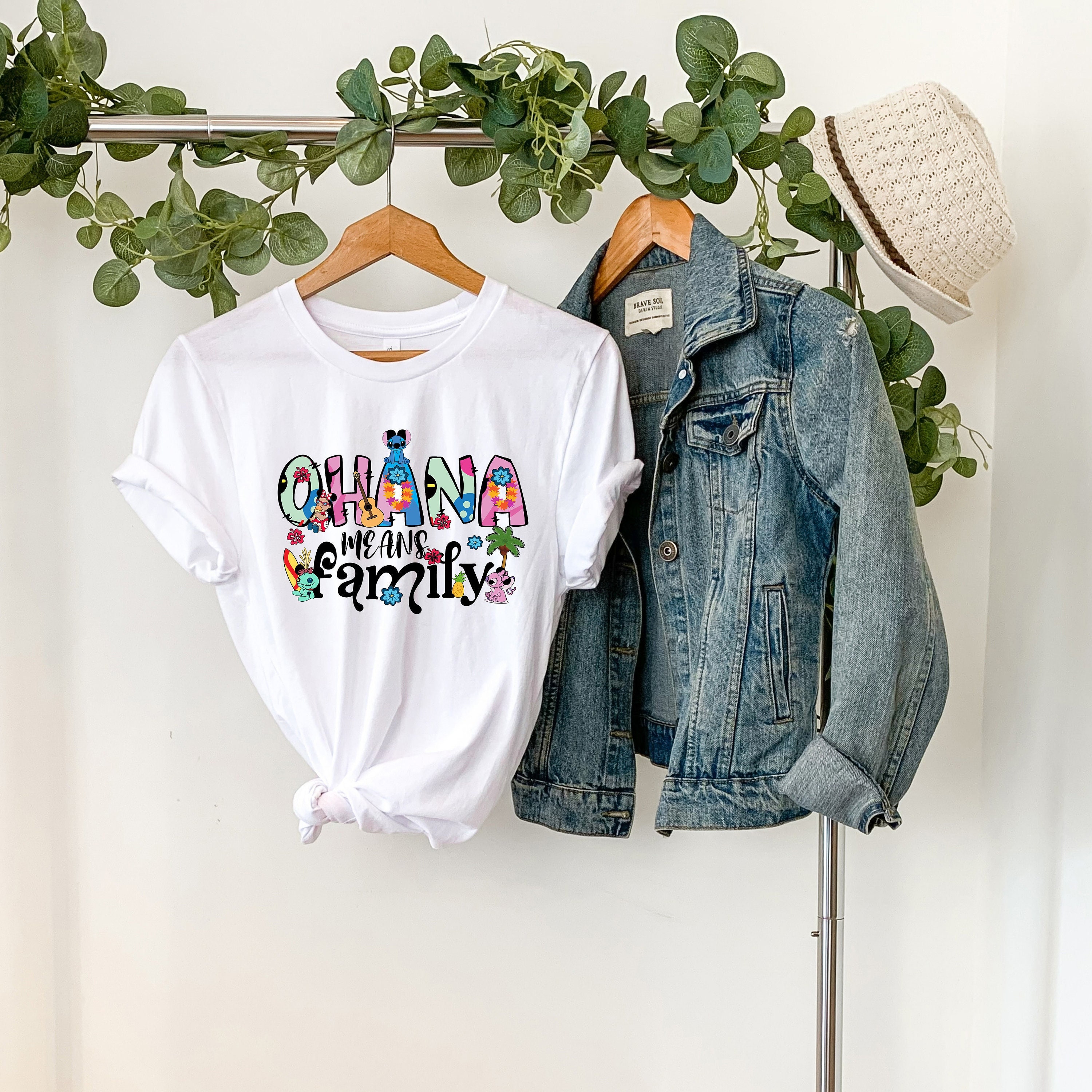 Ohana Means Family Shirt, Ohana Shirt, Disney Shirt, Lilo And Stitch Shirt, Hawai Shirt, Disneyworld Tee