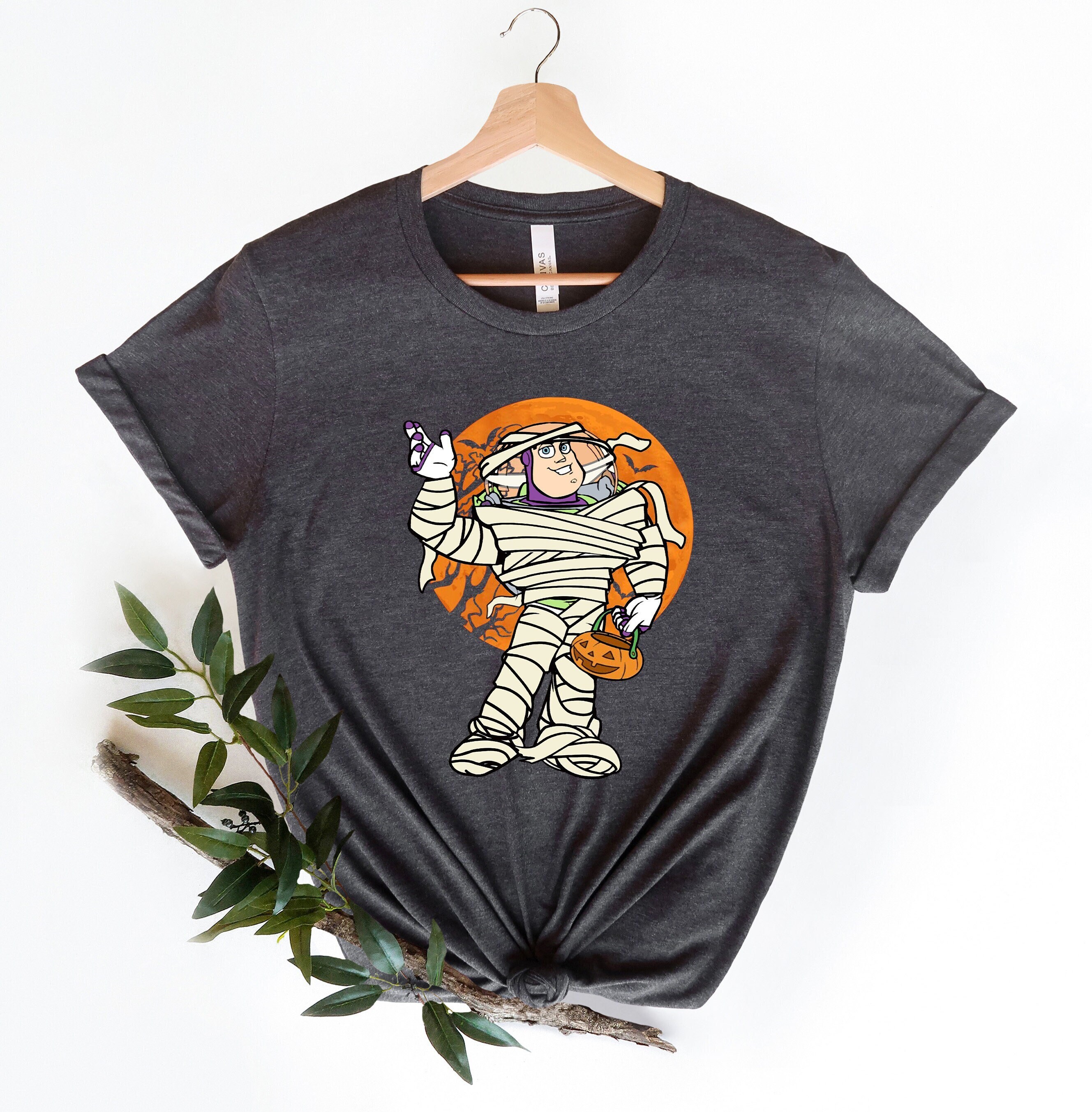 Disney Toy Story Mummy Buzz Lightyear Halloween Shirt, Buzz Mummy Halloween Shirt, Disneyland Halloween Matching Family Shirts