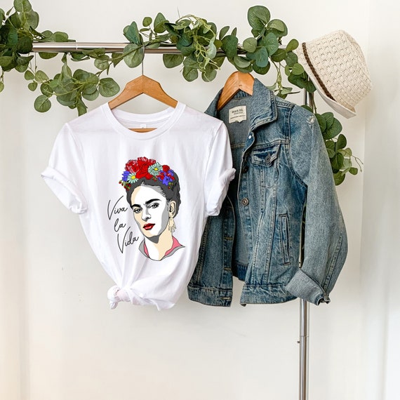 Frida Kahlo Shirt: Viva La Vida, Feminist Gift